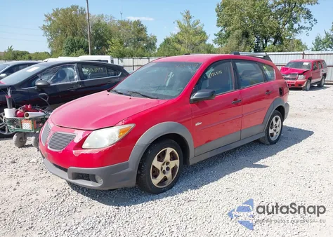2005 Pontiac Vibe from USA, damaged, VIN 5Y2SL63825Z444343